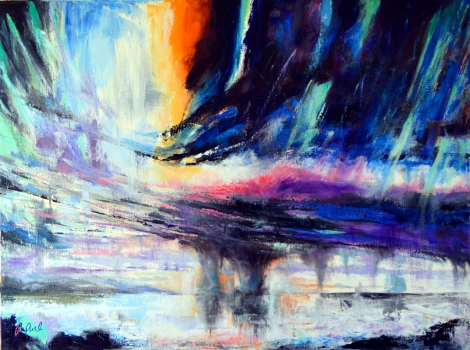 Jon Paul Wilson painting abstract